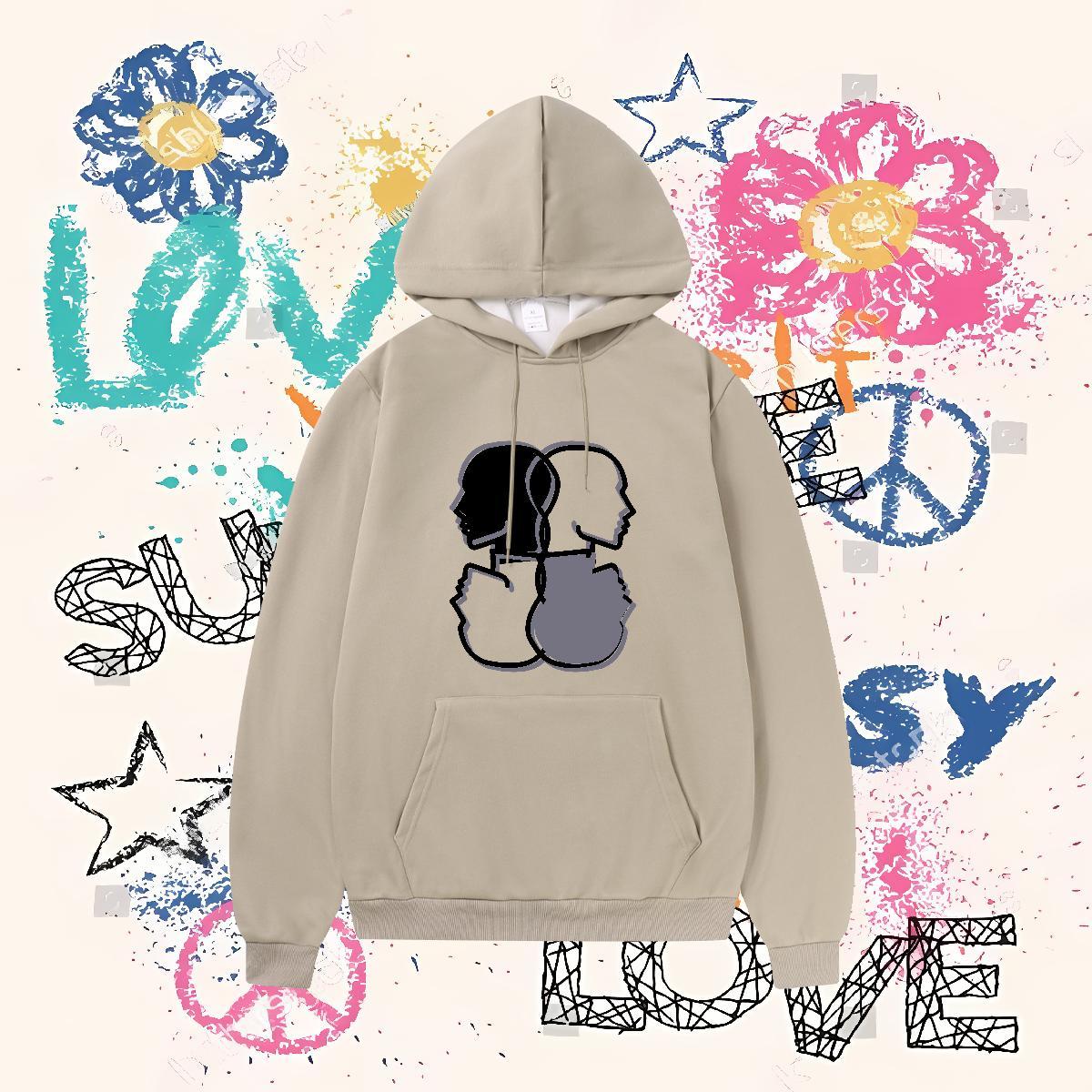 New Arrival Unisex Sweatshirts Hooded Collar Long Sleeves Brand Men Tops Hoodie Custom Big Size Top Pullover Hoodie Sport 350g Cotton