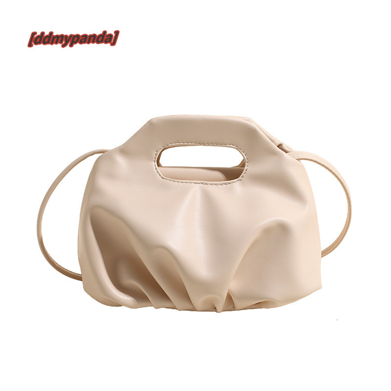 Korean pleated cloud for women, 2024 summer and autumn new fashion handbag, high-end single shoulder crossbody bag #28 ddmypanda