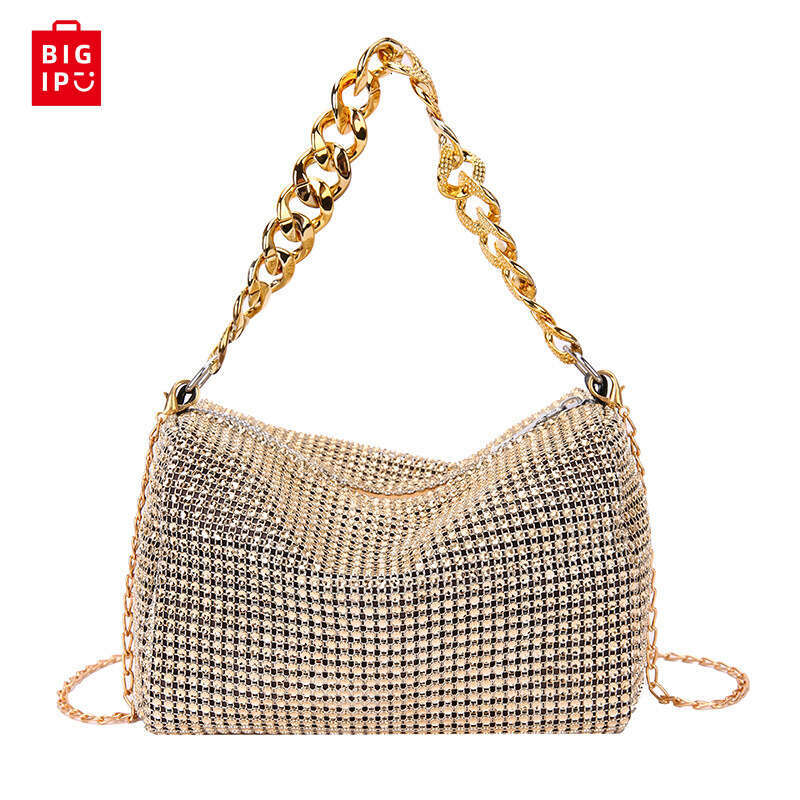 Designer Bag 2024 New Bags Popular Korean Version Handbags Fashion Trend Bright Diamond Messenger Niche handbag