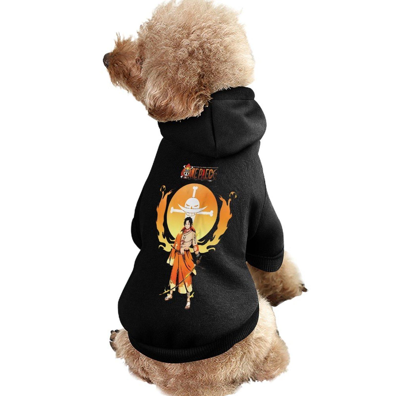 Stylist Hoodie Dog Pet Sleeve Streetwear Pets Hoodie Black Anti-linting Soft Pet Clothes
