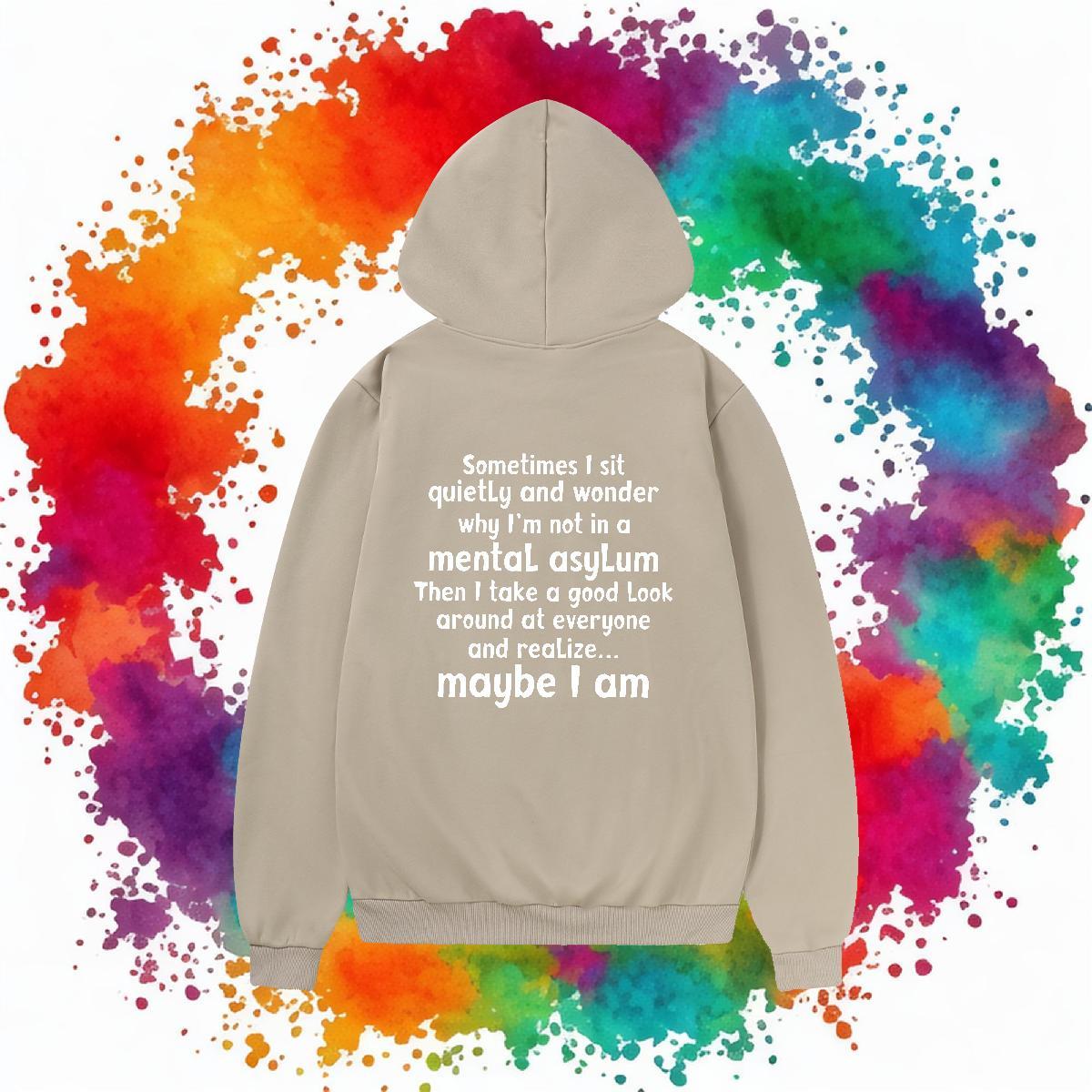 Classic Hoodie Men Hooded Collar Long Sleeve Brand Men's Hooded Sweatshirt Graphic Tops Hoody High Street Hip Hop Velvet Thick