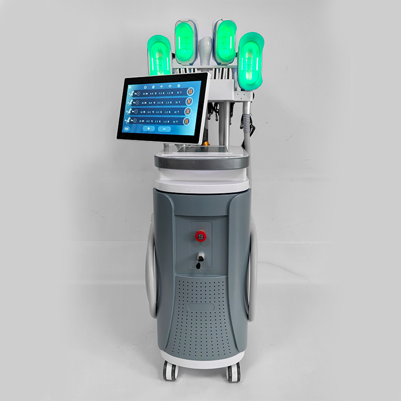 4D Maquina Cryolipolysis Laser Lipo Slimming RF Lose Weight Cavitation Cooling Fat Cryo Therapy Machine