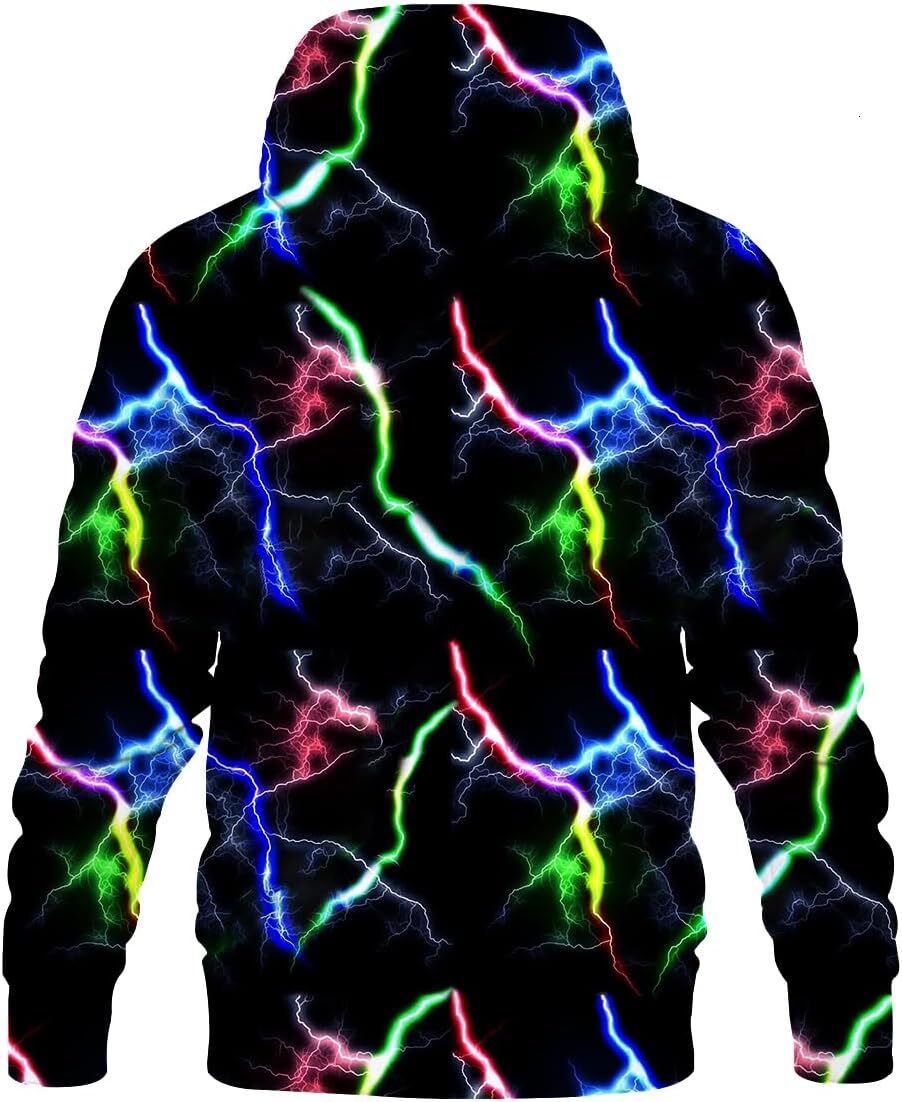 Hoodie for Mens Womens Neutral and innovative 3D printed hooded long sleeved sweatshirt suitable for men and women with large pockets Graphic cool, an