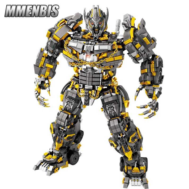 Blocks 2000Pcs Transform Beasts Robot MOC Building Sets Bricks DIY Mecha War Blocks Toys Christmas Gifts for Boys Adt Kids Technical C251203