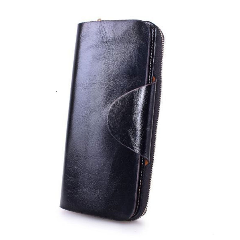 New Fashion Designer Wallet Leather Long Wallet Phone Pocket Card Bag