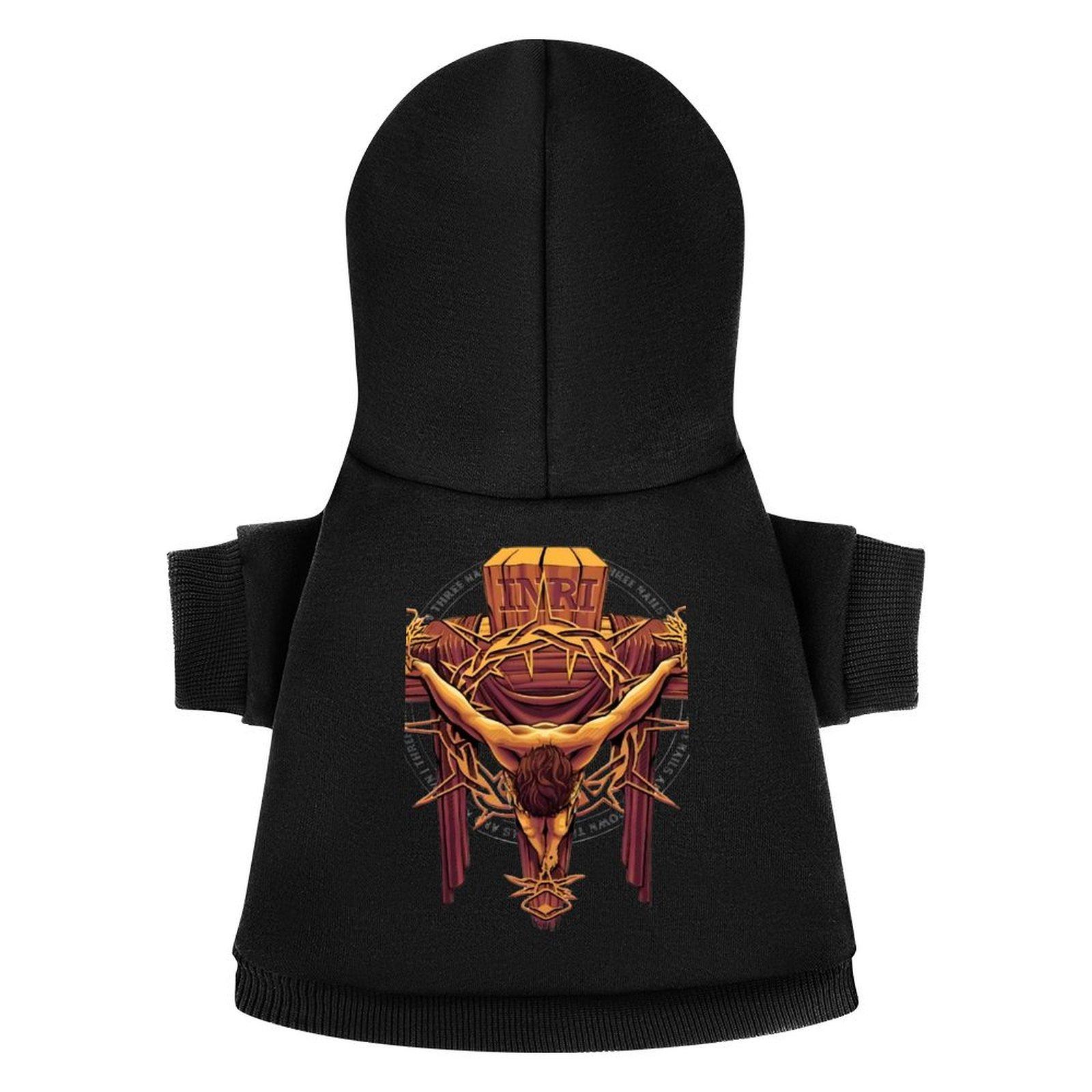 Designer Fashion Dog Hoodies Hooded Long Sleeve Outdoor Walking Hoodie for Pet Free DIY Fine Fabrics Loose Fit Pet Hoody