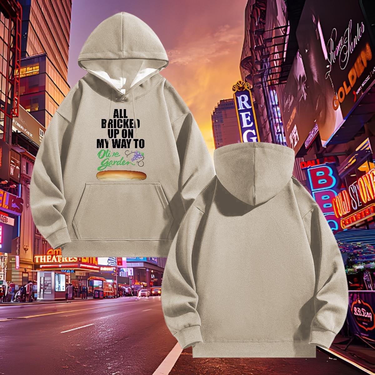 New Men Hoodie Hooded Collar Breathable Classic Couples Hoodie US/EU Size Pullover Hoodie Y2K Thick Plush