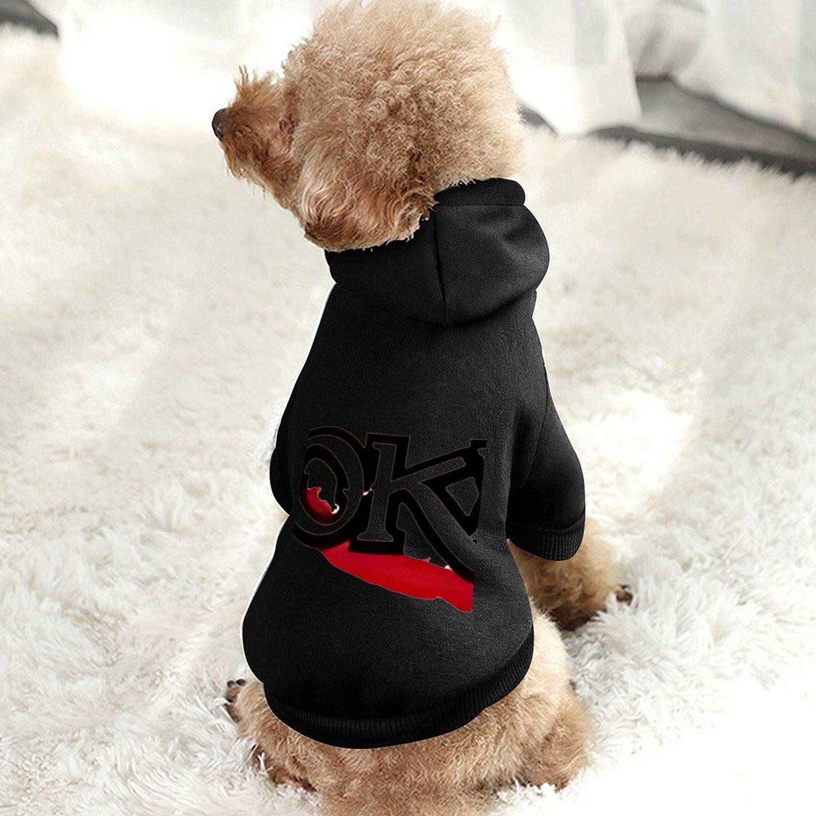 New Hoodie Dog Comfortable Hoodie Streetwear Hoodie Pullover Customized Printing Terylene health cloth Classic Pet Clothes