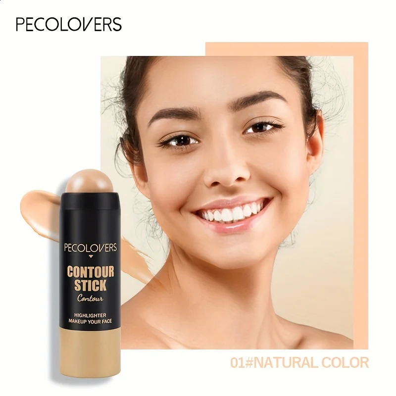 1PC 3-in-1 Highlighter Concealer Bronzer 3D Contour Boost Makeup Stick For Natural 3D Face Makeup 241105