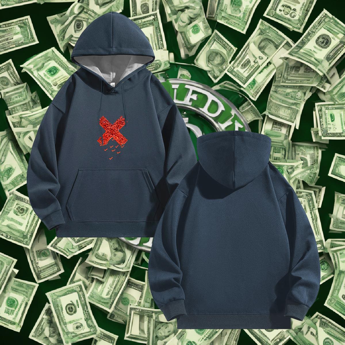 DIY Mens Hoodie Breathable Drawstring Hoodie Free Shipping Couples Hoodie Oversized 2XL 3XL Tops Hoodie Home Outdoor Cotton 350g