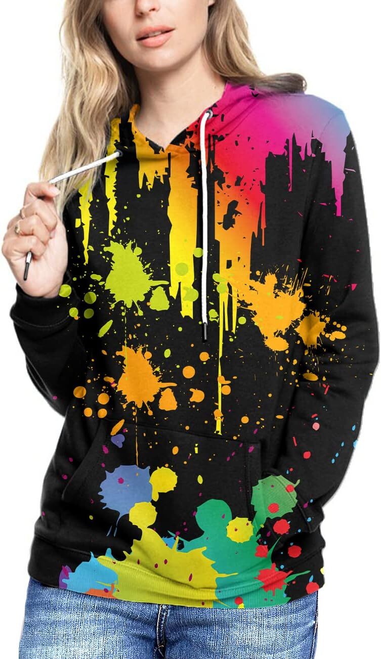 Hoodie for Mens Womens Unisex 3D Printed Casual Workout Hoodie Sweater Sweatshirt Graphic Fashionable and cool
