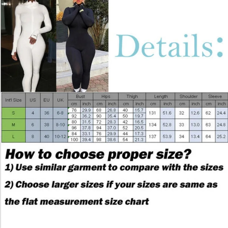Women's Jumpsuits Rompers Fashion Womens Playsuit Solid Color Slim High Neck Ruffles Bodycon Long Sleeve Jumpsuit Office Romper Trous fashion coa