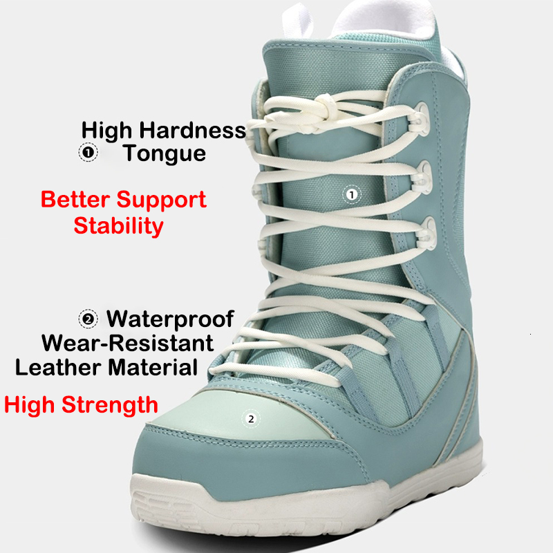 Shoe Waterproof Non-Slip Platform Snowboard 2025 Men Boots Winter Shoes Snow Climbing Sneakers Male Warm Ski Boot