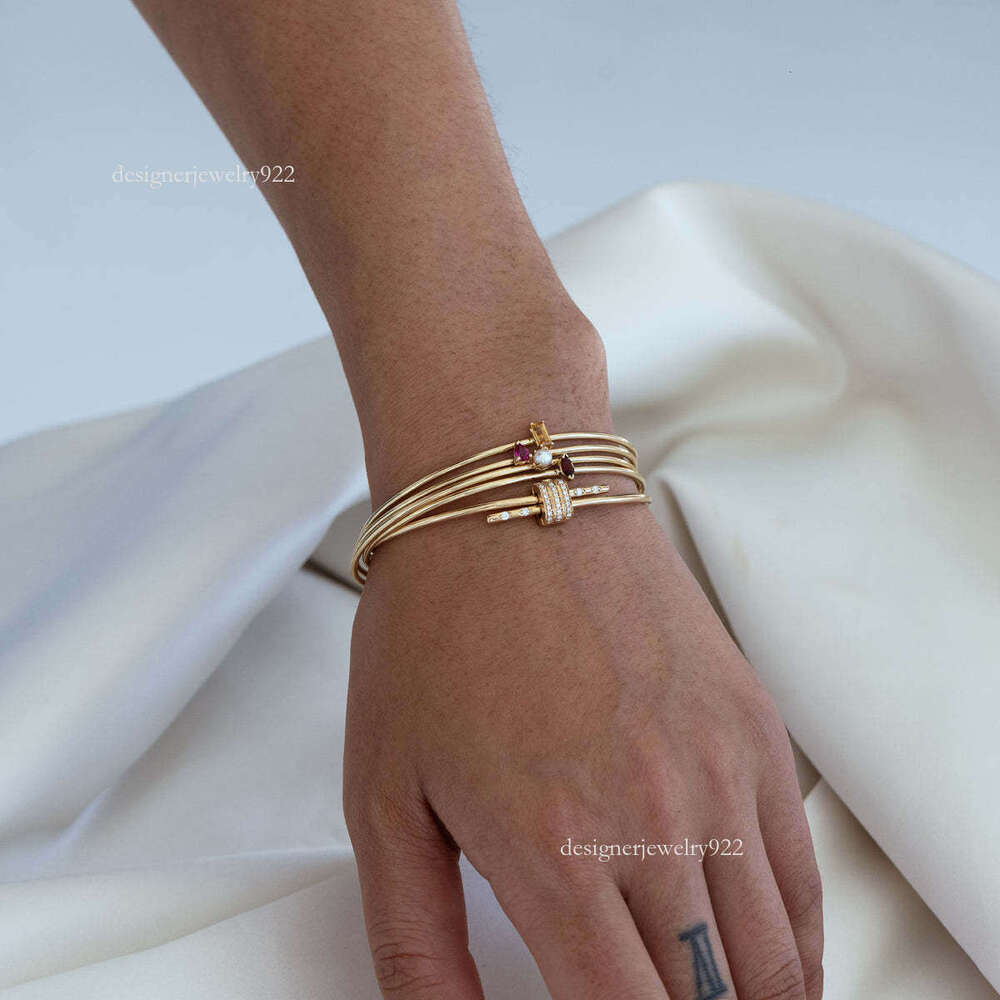 Stainless high praise hot artistic style December birthday stone titanium steel inlaid zircon electroplating bracelet