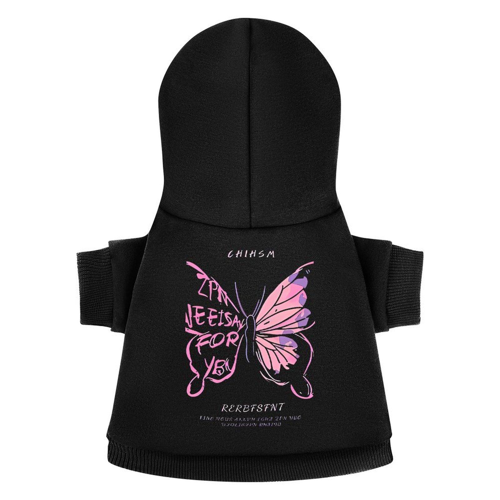Stylist Cat and Dog Sweatshirt Hoodie Outdoor Dog's Hooded Sweatshirt Asian Size Terylene health cloth Cool Design Wear