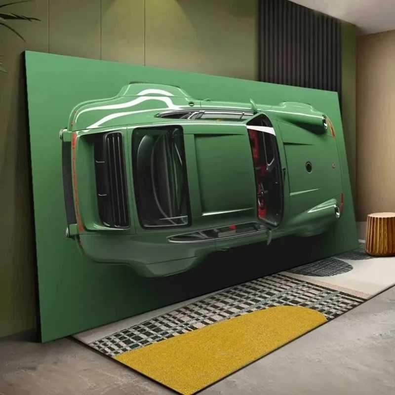 Modern Luxury Sports Car Racing Canvas Painting Large Size Racing Posters Prints Supercar Wall Art For Living Room Home DecorXJ241104