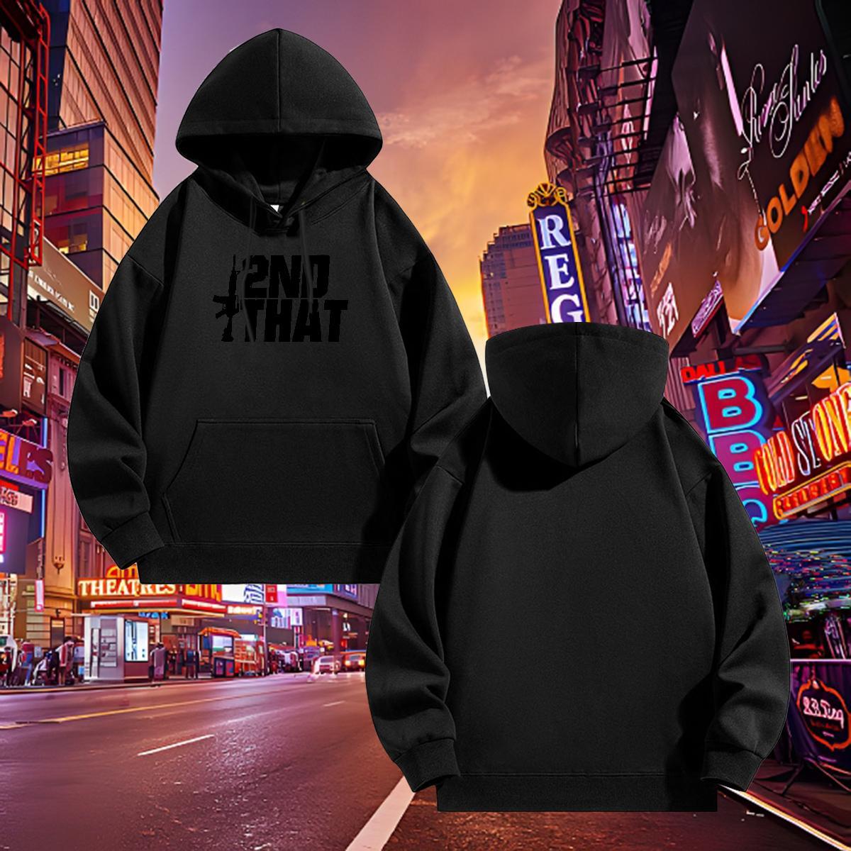 New Arrival Hoodie for Men Hooded Collar Warm Hoodie Pullover Custom Big Size Clothes Street Casual 350g Cotton