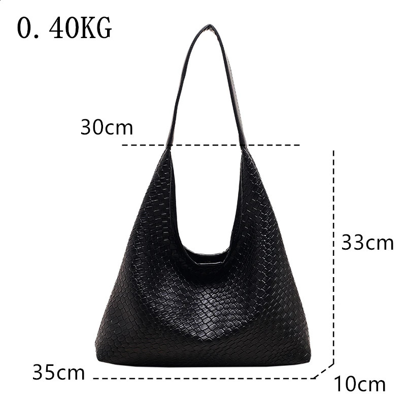 Large Capacity Female Handbag Soft Leather Underarm Bag Women Fashion Solid Color Simple One Shoulder Crossbody Bag Tote 241105