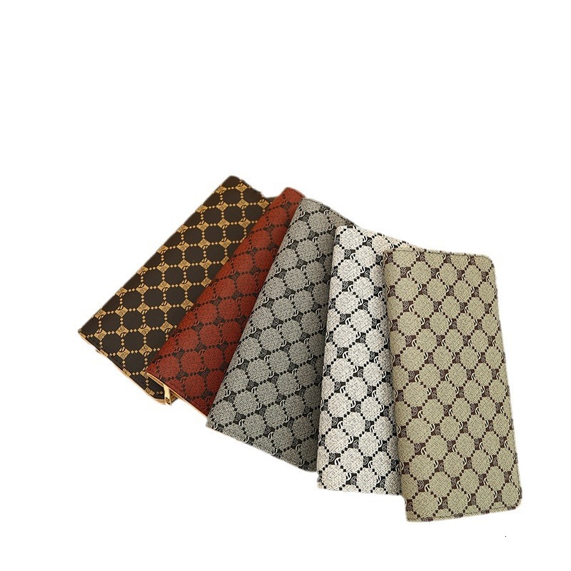 Women's Long, Large Capacity Zipper, Fashionable And Simple Handheld Wallet Wallet Designer's New Zero Wallet
