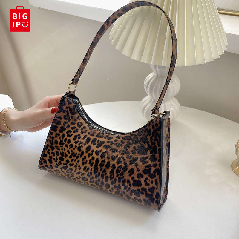 Designer Bag Summer New Shoulder Bags For Women High Quality Zebra Underarm Handbags PU Leather Leopard Armpit Purse Bag