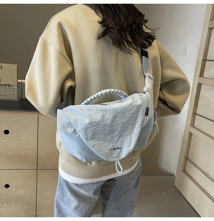 Fashion Nylon Stray Bag Shoulder Cross Body Bag Womens Handbag and Wallet Fashion Travel Bag 241105