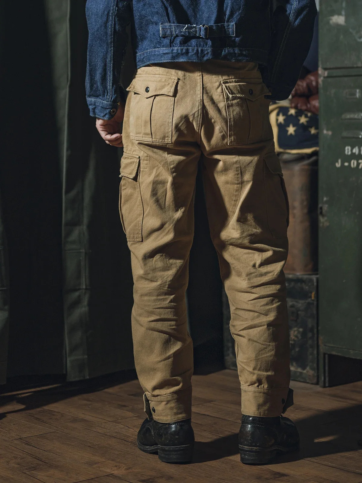 Non Stock Belgian M64 Modified Pants Men Cargo Trousers Motorcycle Rider Breeches 241105
