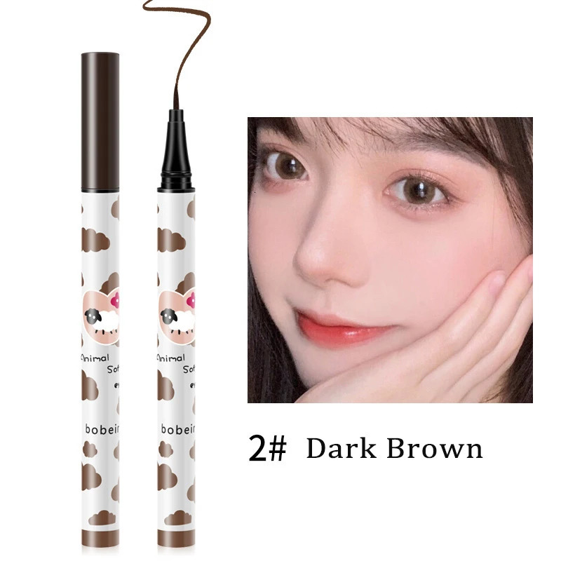 Waterproof Liquid Eyeliner with Fine Tip Smudge Proof Long Lasting Quick Dry Liquid Lying Silkworm Pen Eye Makeup Cosmetic Tool 241104