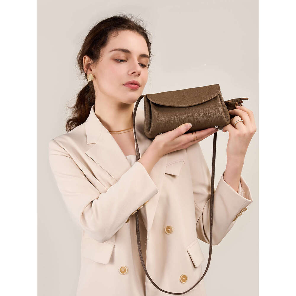 Designer Bag YANATARI Underarm Cowhide Genuine Leather Handbags Women Vintage Shoulder Bag Female Crossbody Bags Luxury High Quality 2024