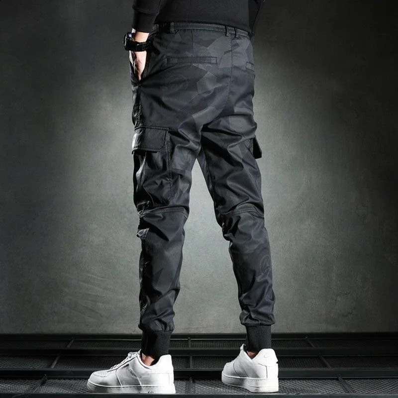 Big Size Male Trousers Baggy Mens Cargo Pants Spring Summer High Quality Regular Fit ner est Long Korean Style Slacks 241105