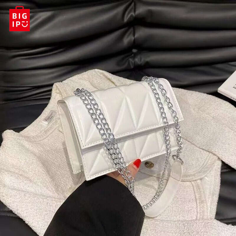 Designer Bag Armpit Chain Small Square Bag, Stylish One-Shoulder Crossbody Bag handbag