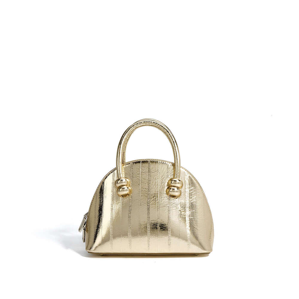 Trendy Texture Women's Bag 2024 New Crocodile Pattern Shell Single Shoulder Underarm Fashion Designer Clear Handbags For Women
