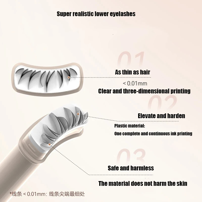 DEZONE Double Head Lower Eyelashes Seal Makeup Original Products Set Waterproof And Non Smudging Black Liquid Eyeliner Pencil 241104