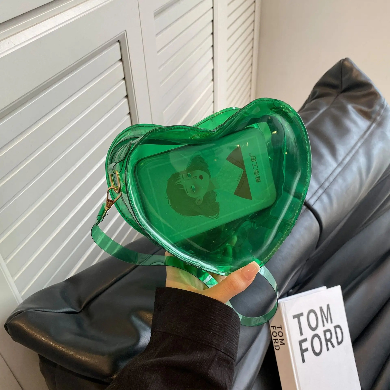 Women Small Y2k Pink Ita Backpack Cute Bear Backpack Children Mini Animal Bag Fashion Female Personality Transparent Backpack 241104