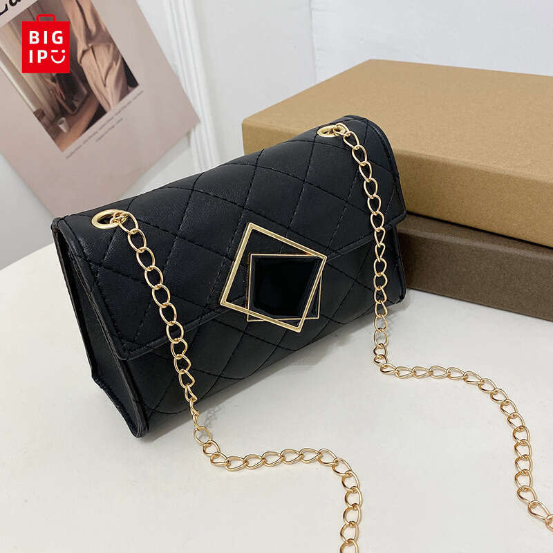 Designer Bag New Fashion Casual High Grade Feeling Checkered Diamond Embroidery Chain One Shoulder Small Square Bag Crossbody Bag tote bag