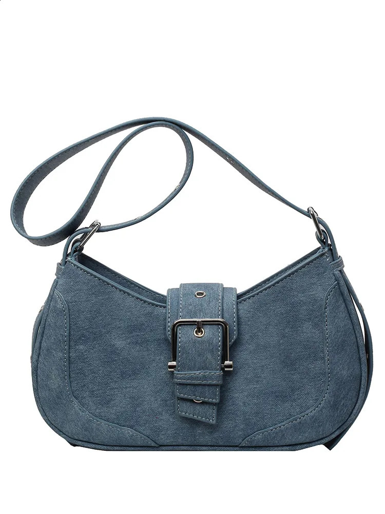 Fashion denim handbag womens casual handbag and wallet womens cross body messenger bag 241105