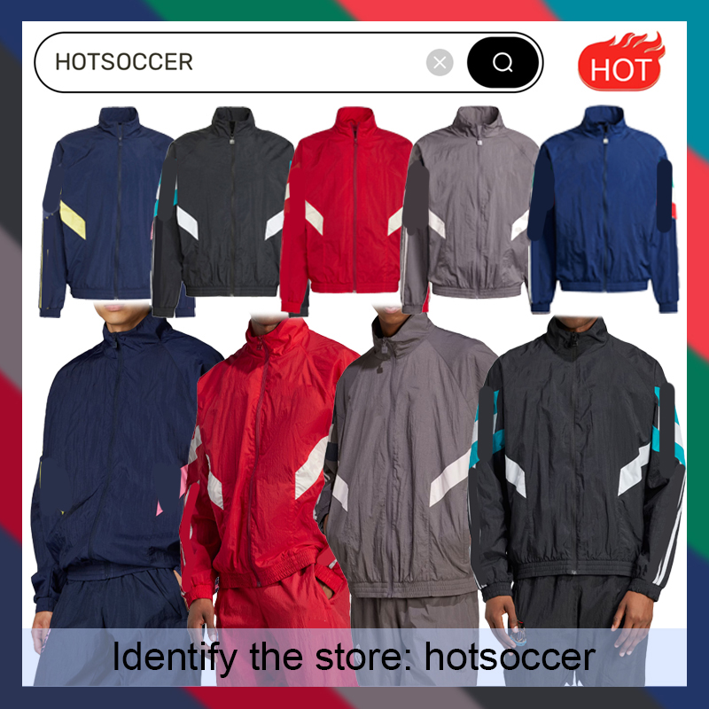 2024 Italy Football Culture Leisure Sports Retro Windbreaker Jacket,Germany sportswear, Spain training clothes men Football shirt hotsoccer sss