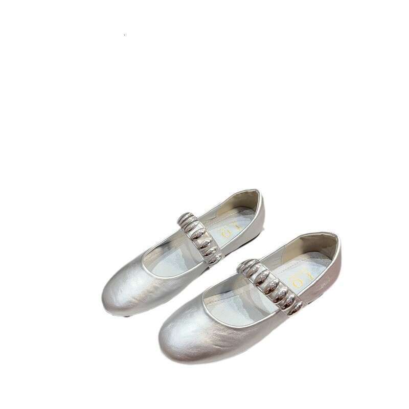 French Style Single Shoe Mary Jane Women's Korean Version Spring And Autumn New Flat Design Sense Soft Soled Bean Evening Shoes