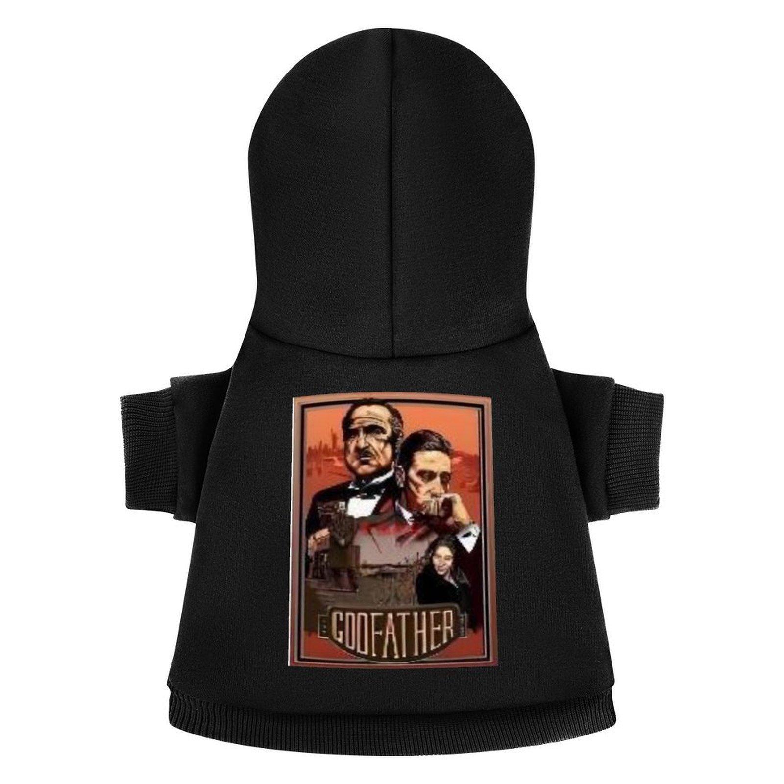 New Pet Hooded Sweatshirt Breathable Streetwear Cat Hoodie Cartoon Print Anti-linting TOP Quality Wear