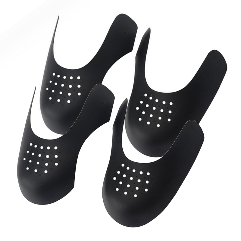 black white Shoe Creases Protector Shoe Tree Anti Guard to Prevent Sneaker Creases for Men Women Size