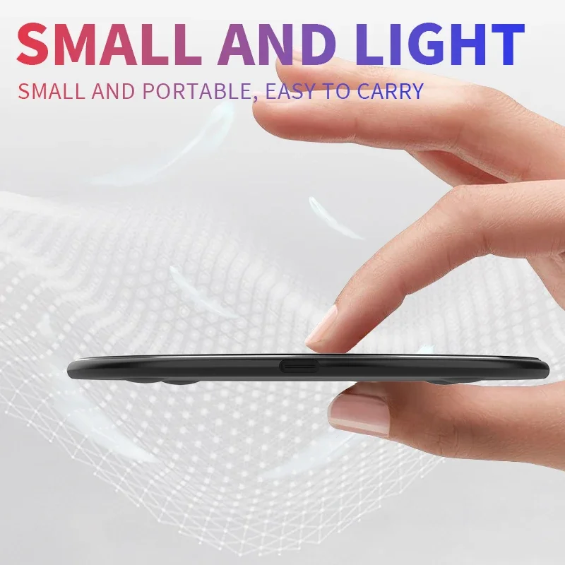 30W Wireless Charger Pad Stand for iPhone 14 13 12 11 Pro Max X Samsung Xiaomi Chargers Induction Fast Charging Dock Station