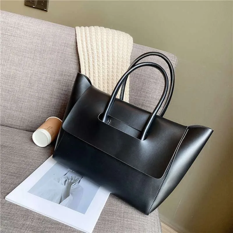 Handbags Woman Large Capacity Tote Fashion Simple High Quality PU Leather Female Designer Shoulder Bags Classic