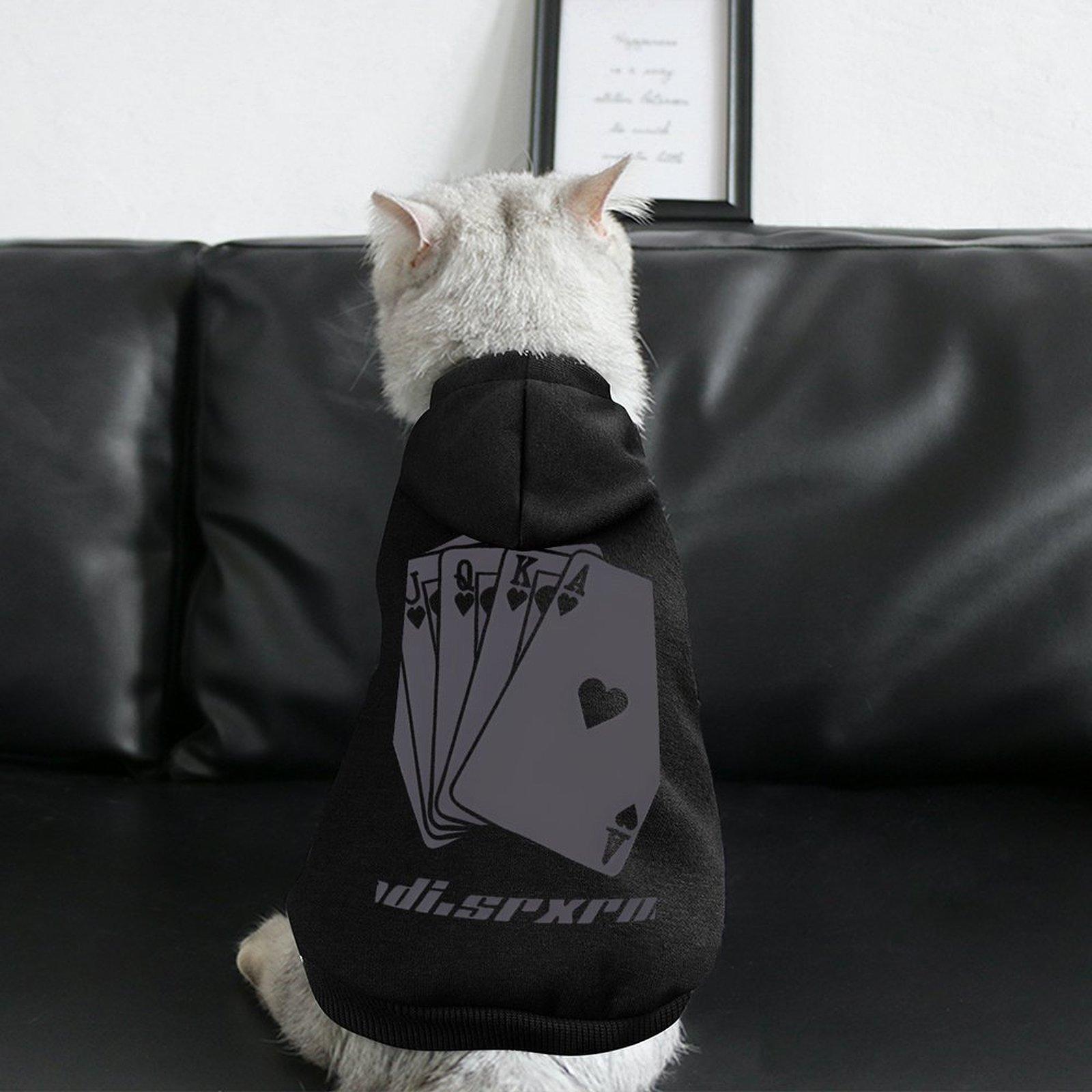 Free Shipping Pet Hoodie Breathable Hooded Neck Outdoor Dog Clothes Hoodie Customized Large Size Printing Micro Elastic Fabrics Designer Hoody