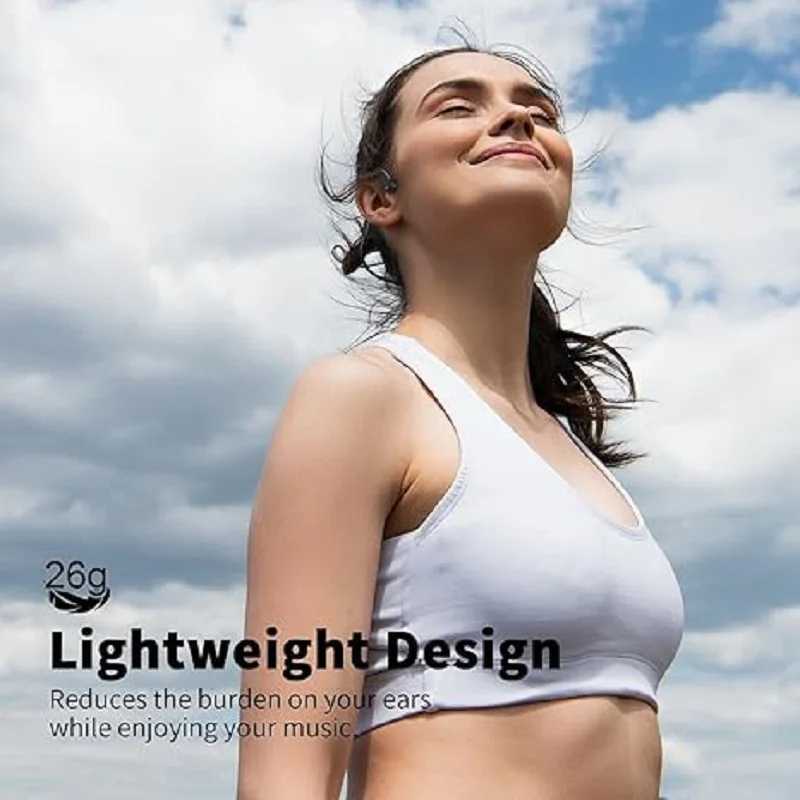 Headset Bone Conduction Earphone Swimming Wireless set IPX8 Waterproof Sport set 5.4 HIFI Sound Earbuds Z241105
