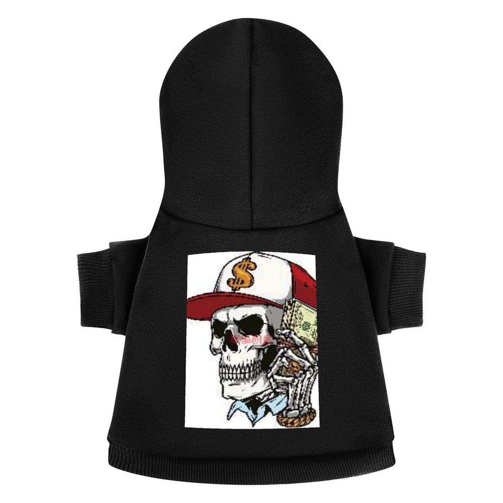 Customized Cat Hoodie Breathable Hooded Neck Everyday Outdoor Pet Hoodie Customized Print Fine Fabrics Popular Clothings