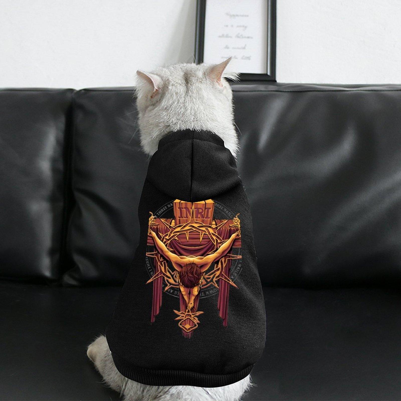 Designer Fashion Dog Hoodies Hooded Long Sleeve Outdoor Walking Hoodie for Pet Free DIY Fine Fabrics Loose Fit Pet Hoody