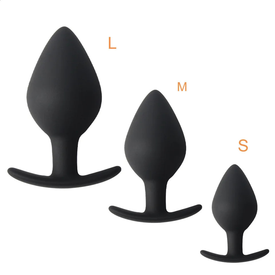 Silicone Big Butt Plug Anal Sex Toys for Adults Men Woman Underwear Buttplug Dildo Masturbador Anus Dilatador Products Shop 241105