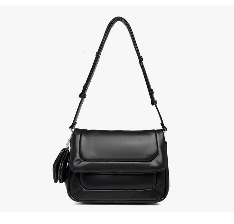 Designer Bag JIAERDI Harajuku Soft Messenger Bag Women Leather Large Capacity Casual Cloud Crossbody Bags Ladies Vintage White Handbag 2024 handbag