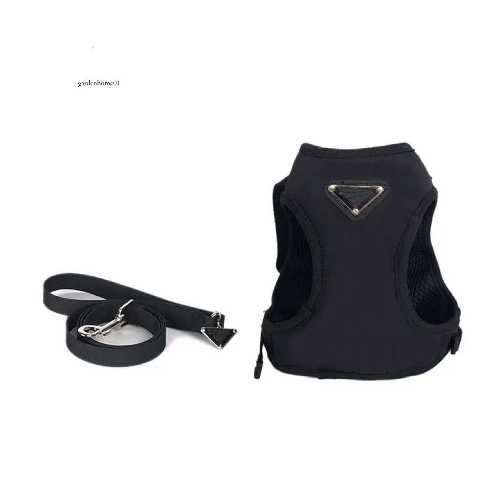 Collars Designer Dog Cat Traction Rope Set Tidal Inverted Triangle Chest Back 1105