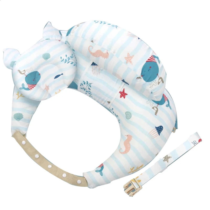 2024 adjustable born care breast feeding pillow bottle feeding with auxiliary shoulder strap support position feeding 241105