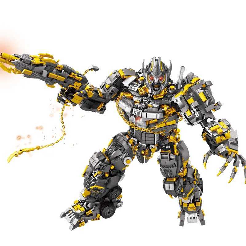 Blocks 2000Pcs Transform Beasts Robot MOC Building Sets Bricks DIY Mecha War Blocks Toys Christmas Gifts for Boys Adt Kids Technical C251203